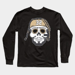 Tyrann Mathieu Sugar Skull Long Sleeve T-Shirt